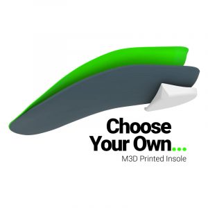 The M3D Printed Insole<br><small><font color="#BEBEBE">Choose your own adventure</small></font>